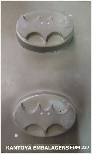 Forma Sabonete Oval com Símbolo Batman
